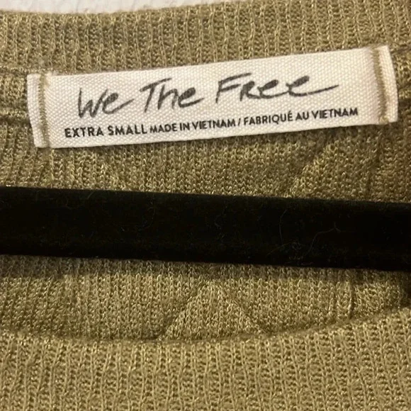 We the Free Snowy Thermal top in Sunstone size XS - Picture 5 of 15